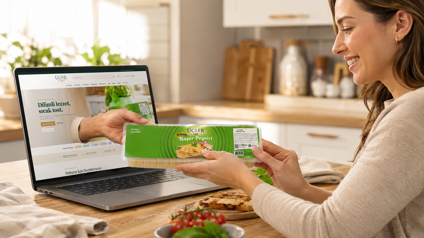 Sevdiğiniz Lezzetler Artık Evinizde: Üçler Gurme E-Ticaret